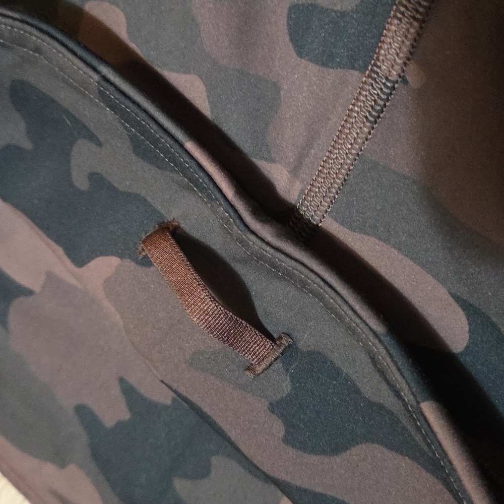 Lululemon Fast and Free Tight II 25" *Nulux Heritage 365 Camo Brown Earth Multi - Picture 7 of 16